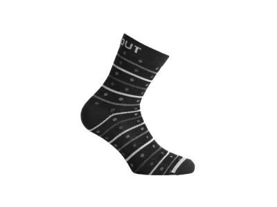 Dotout Duo ponožky, čierna