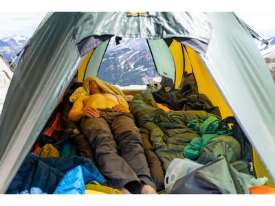 Mountain Equipment Glacier 1000 Sac de dormit lung pentru femei, salvie