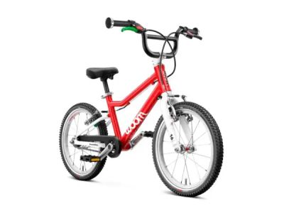 woom 3 Automagic 16 detský bicykel, červená