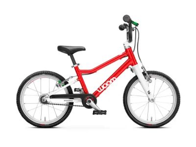 woom 3 Automagic 16 detský bicykel, červená