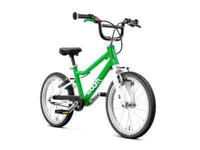 woom 3 Automagic 16 children's bike, green