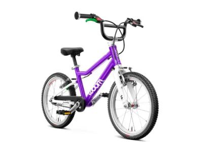 woom 3 Automagic 16 children's bike, purple