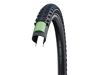 Schwalbe Marathon 365 20x1.50&quot; Performance GreenGuard külső gumi, drótháló, reflex