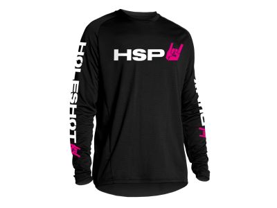 Koszulka rowerowa HSP SYMBOL, czarna