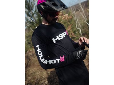Koszulka rowerowa HSP SYMBOL, czarna