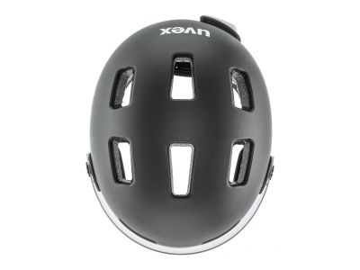 uvex Rush visor helmet, dark silver mat
