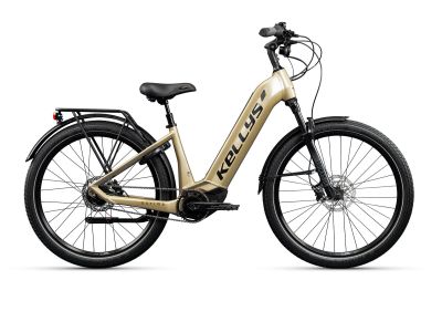 Kellys Estima 60 27.5 women&#39;s electric bike, gold