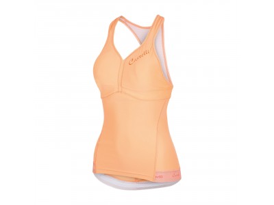Castelli BELLISSIMA top with bra, orange