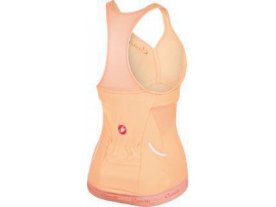 Castelli BELLISSIMA top with bra, orange
