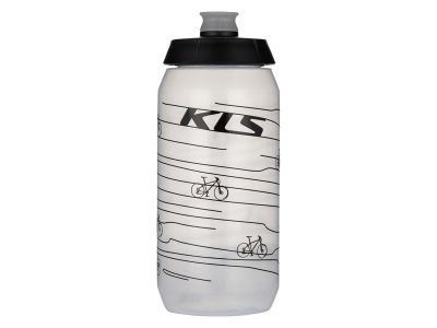 Kellys KOLIBRI Flasche, 550 ml, transparent weiß