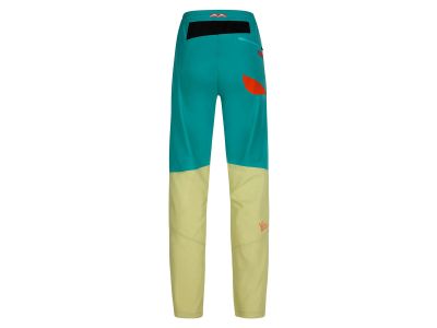 La Sportiva Machina Pant dámske nohavice, green banana/lagoon