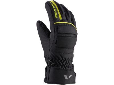 Viking Felix children&#39;s gloves, black/yellow