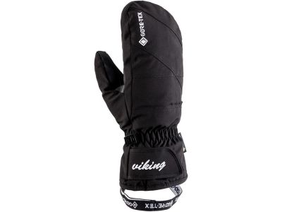 Viking Sherpa gtx mitten dámske rukavice, čierna