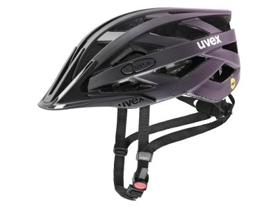 uvex I-VO CC MIPS helmet, black/plum