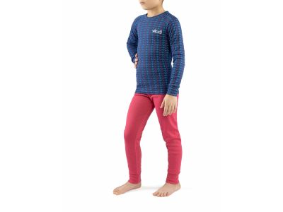 Viking Nino set children&#39;s thermal underwear, pink/blue