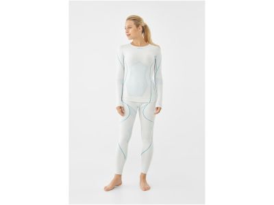 Viking Lotta women&#39;s thermal underwear set, white/turquoise