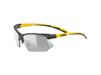 Uvex Sportstyle 802 V glasses, black matte sunbee