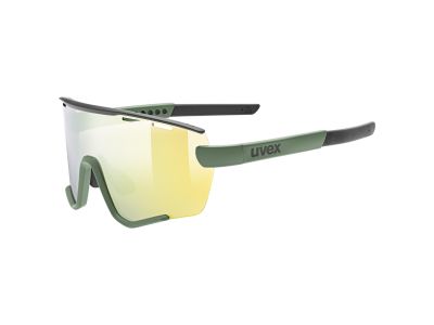 uvex Sportstyle 236 set glasses, moss green/black mat s2