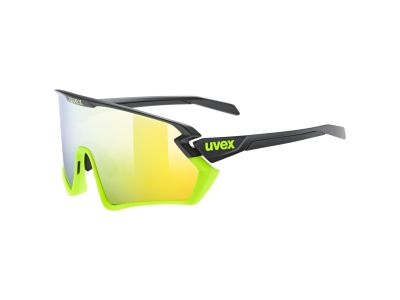 uvex Sportstyle 231 2.0 glasses, black yellow mat