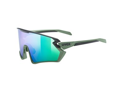 Okulary uvex Sportstyle 231 2.0, zieleń mchu/black matt