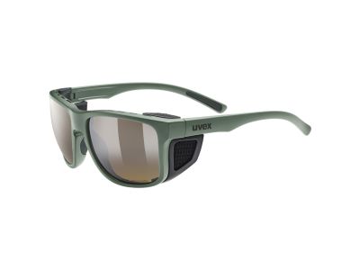 Uvex Sportstyle 312 VPX glasses, moss green mat brown s2-4