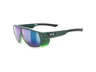 Uvex Mtn style CV glasses, green mat fade s3