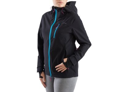Viking Trek Pro Lady női kabát, fekete/türkiz