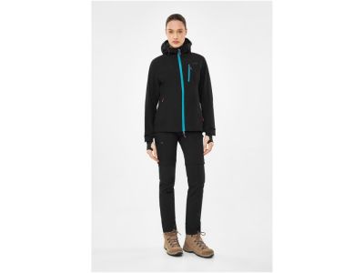 Viking Trek Pro Lady women's jacket, black/turquoise