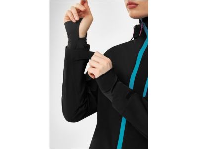 Viking Trek Pro Lady women's jacket, black/turquoise