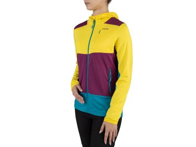 Viking Tacoma women&#39;s sweatshirt, yellow/fuchsia