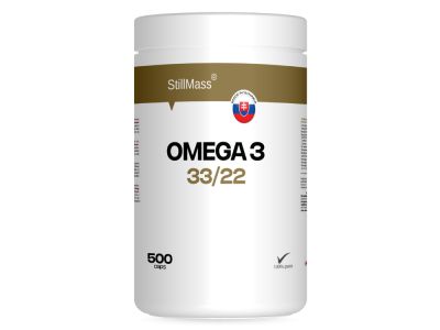 StillMass OMEGA 3 33/22 Nahrungsergänzungsmittel, 500 Kapseln