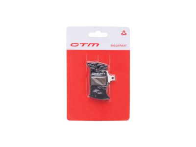 CTM OC-02 brake pads with radiator, organic