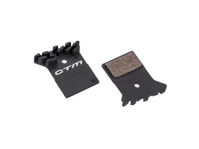 CTM OC-02 brake pads with radiator, organic