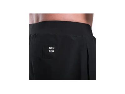Sensor Trail Shorts, schwarz