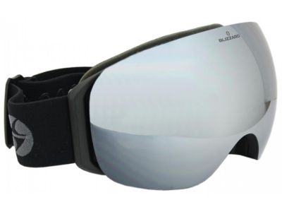 Blizzard 999 MDAVZSPFO okuliare, black matt, gray2, silver mirror, polar photo