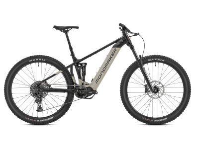 Mondraker Dusk 29 elektromos kerékpár, fekete/sivatagi szürke/narancs