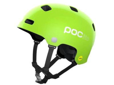 POC POCito Crane MIPS children&#39;s helmet, fluorescent yellow/green