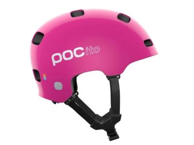 POC POCito Crane MIPS children&#39;s helmet, fluorescent pink