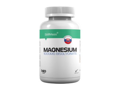 StillMass Magnesium Bisglycinate, 1000 mg, 140 tabletta