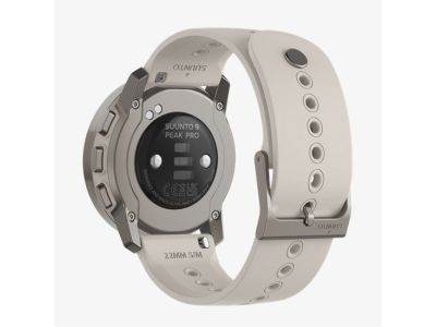 Suunto 9 Peak Pro Titanium GPS watch, sand