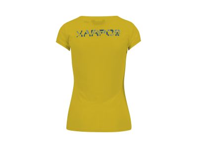 Karpos LOMA Damen T-Shirt, Zitronencurry/Adriablau/Korsar