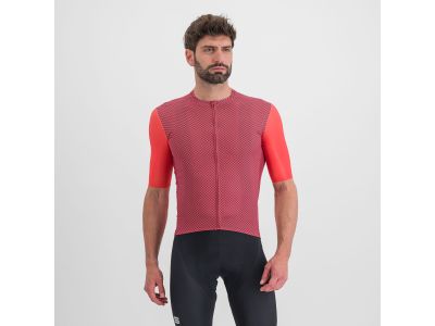 Sportful CHECKMATE jersey, pompelmo mulled grape