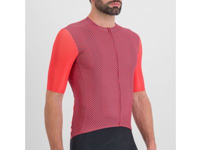 Sportful CHECKMATE jersey, pompelmo mulled grape