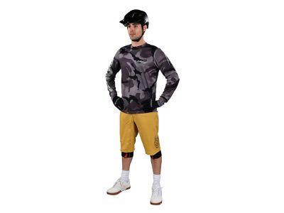 Troy Lee Designs Flowline Shell Solid shorts, gold flake