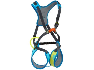 Climbing technology Flik children&amp;#39;s harness, Light Blue/Lime