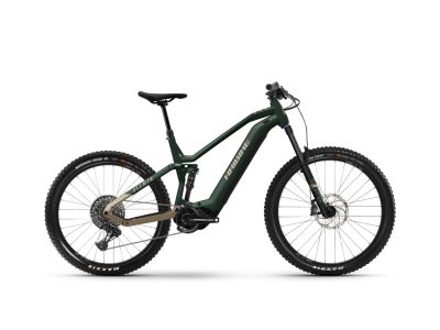 Haibike AllMtn 7 29/27.5 Elektrofahrrad, matt gloss green/caramel black