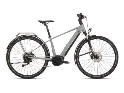Bicicleta electrică Superior eXR 6050 B Touring 28, gri luciu/argintiu crom
