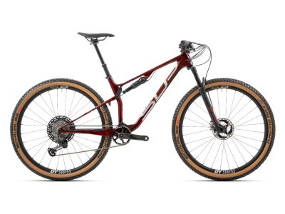 Bicicleta superioara TEAM XF 29 ISSUE R, carbon rosu lucios/crom