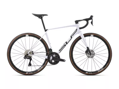 Bicicletă Superior X-ROAD TEAM ISSUE Di2, gloss white/hologram black