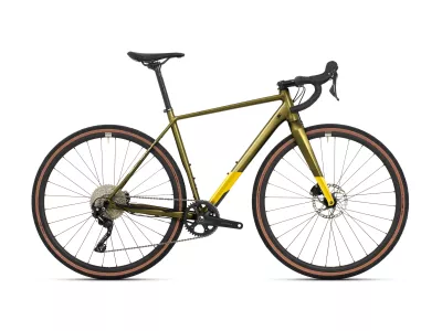 Superior X-Road COMP GR 28 bike, gloss olive chrome